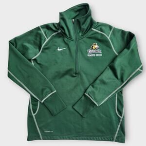 Wright State Raiders Nike Therma Fit 1/4 Zip Pullover Womens L  Soccer Active